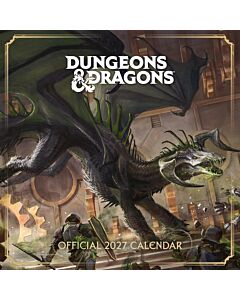 Dungeons & Dragons Square Calendar 2027 Maznun Football