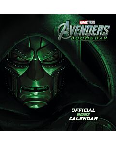 Marvel Doomsday Square Calendar 2027 Maznun Football