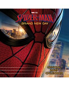 Spider-Man Square Calendar 2027 Maznun Football