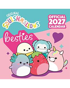 Squishmallows Square Calendar 2027 Maznun Football