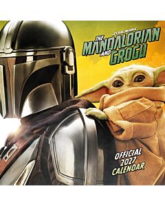 Star Wars: The Mandalorian Movie Square Calendar 2027 Maznun Football