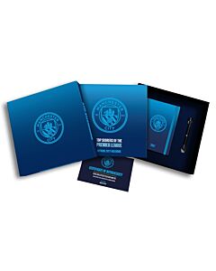 Manchester City FC Calendar & Diary Musical Gift Box 2027 Maznun Football