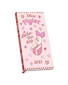 Winnie The Pooh Piglet Slim Diary 2027 Maznun Football
