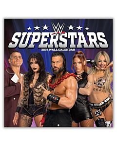 WWE Superstars Square Calendar 2027 Maznun Football