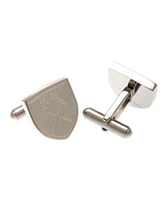 West Ham United FC Stainless Steel Formed Cufflinks-35996