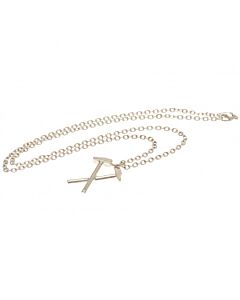 West Ham United FC Silver Plated Pendant & Chain HM-132103