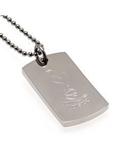 Tottenham Hotspur FC Engraved Dog Tag & Chain-15385