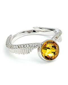 Harry Potter Sterling Silver Crystal Ring Golden Snitch Small-172387