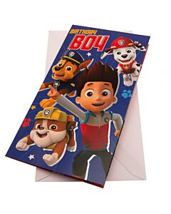 Paw Patrol Birthday Card Boy-103268