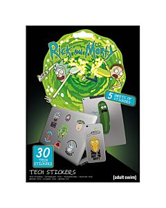 Rick And Morty Tech Stickers-158951