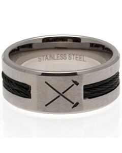 West Ham United FC Black Inlay Ring Large HM-123101