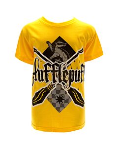 Harry Potter Hufflepuff T Shirt Junior 7-8 Yrs-TM-00007