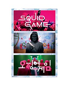 Squid Game Poster Collage 81-TM-00082