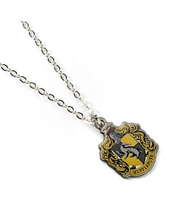 Harry Potter Silver Plated Hufflepuff Necklace-TM-00360