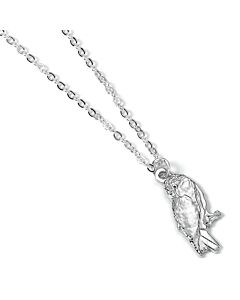 Harry Potter Silver Plated Hedwig Owl Necklace-TM-00361