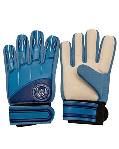 Manchester City FC Delta Goalkeeper Gloves Kids-TM-00380
