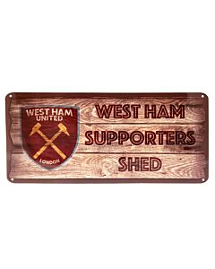 West Ham United FC Shed Sign-TM-00395