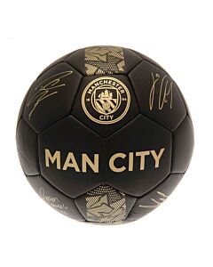 Manchester City FC Sig Gold Phantom Skill Ball-TM-00530