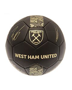 West Ham United FC Sig Gold Phantom Skill Ball-TM-00532