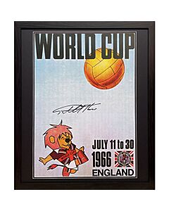 England FA 1966 Sir Geoff Hurst Signed Framed Print-TM-00832