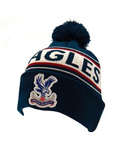 Crystal Palace FC Text Ski Hat-TM-01671