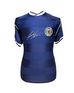 Scottish FA 1986 Strachan Signed Shirt-TM-01729