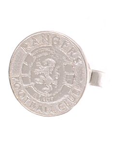 Rangers FC Ready Crest Sterling Silver Stud Earring-TM-01927