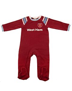 West Ham United FC Sleepsuit 9-12 Mths ST-TM-02108