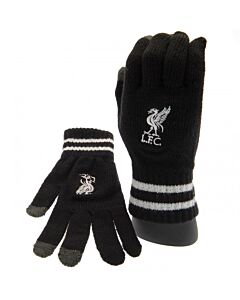 Liverpool FC Touchscreen Knitted Gloves Youths BK-TM-02168