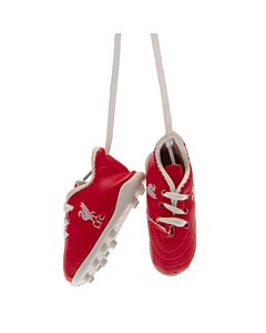 Liverpool FC Red & White Mini Football Boots-TM-02400