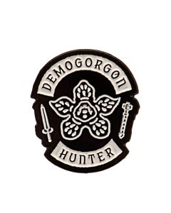 Stranger Things Demogorgon Hunter Pin Badge-TM-02456