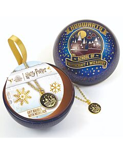 Harry Potter Christmas Gift Bauble Hogwarts Castle-TM-02958
