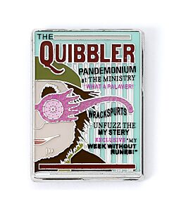 Harry Potter Quibbler Pin Badge-TM-03227