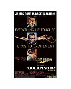 James Bond Poster Goldfinger 215-TM-03257
