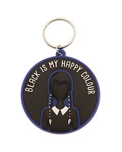 Wednesday Happy Colour PVC Keyring-TM-03269