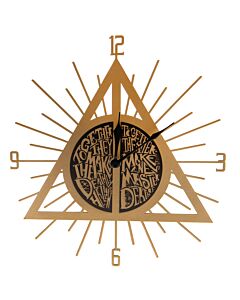 Harry Potter Premium Metal Wall Clock Deathly Hallows-TM-03677