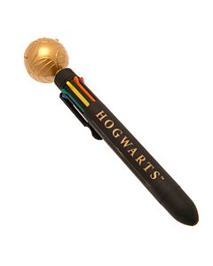 Harry Potter Multi Coloured Pen Golden Snitch-TM-01978