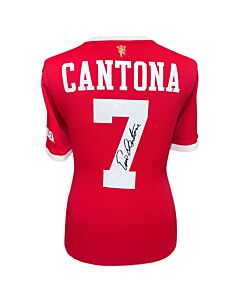 Manchester United FC Cantona Signed Shirt-TM-02734