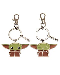 Star Wars: The Mandalorian BFF Keyring Set-TM-02692