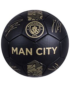 Manchester City FC Sig Gold Phantom Football-TM-00576
