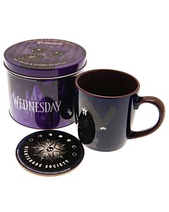 Wednesday Mug & Coaster Gift Tin-TM-03989