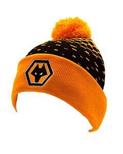 Wolverhampton Wanderers FC Fade Ski Hat-TM-04142