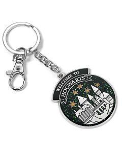 Harry Potter Charm Keyring Hogwarts Castle-TM-04299