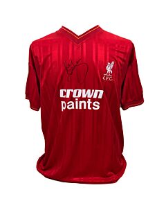Liverpool FC 1986 Dalglish Signed Shirt-TM-04648