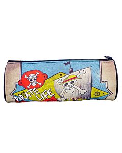 One Piece: Live Action Barrel Pencil Case-TM-04175 Maznun Football