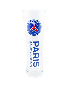 Paris Saint Germain FC Tall Beer Glass-TM-04996