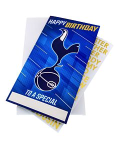 Tottenham Hotspur FC Personalised Birthday Card-TM-03900 Maznun Football