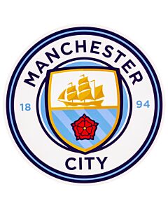 Manchester City FC Crest Car Sticker-TM-05176