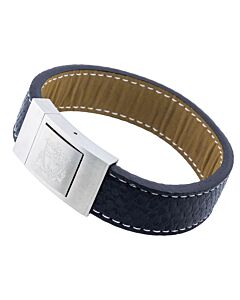 Liverpool FC Stitched Leather Bracelet-TM-05024