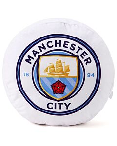 Manchester City FC Crest Cushion-TM-04365